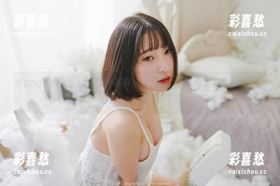 Kang Inkyung把女仆写真放进网盘，听说她是网盘界的‘清洁“小能手”’！